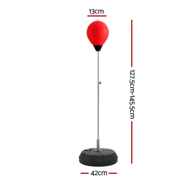Everfit Adult Punching Bag Stand 150cm Adjustable Freestanding with Gloves and Pump