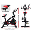 Spin Exercise Bike – 6kg Flywheel | Adjustable Resistance | LCD Monitor | Bonus Phone & Drink Holder | 120kg Capacity