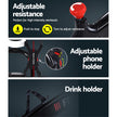 Spin Exercise Bike – 6kg Flywheel | Adjustable Resistance | LCD Monitor | Bonus Phone & Drink Holder | 120kg Capacity