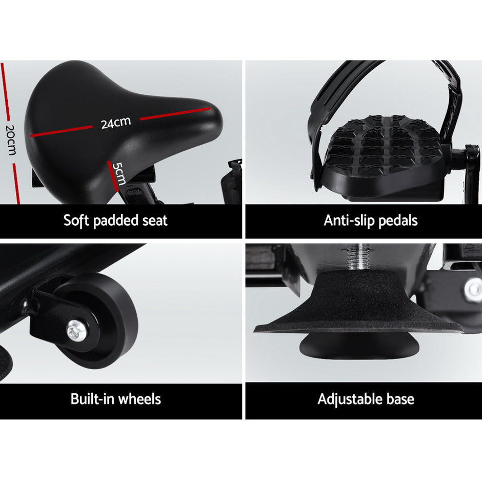 Everfit Spin Bike – 10kg Flywheel | Adjustable Resistance | LCD Monitor | 100kg Capacity