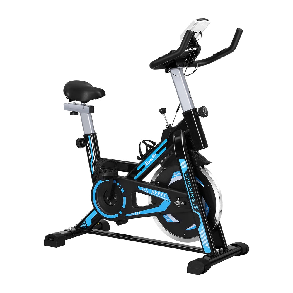 Everfit Spin Bike Exercise Bike – 13kg Flywheel, 150kg Capacity