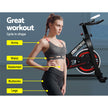 Everfit Spin Bike – 6kg Flywheel | Adjustable Resistance | LCD Monitor | 110kg Capacity