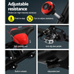 Everfit Spin Bike – 6kg Flywheel | Adjustable Resistance | LCD Monitor | 110kg Capacity
