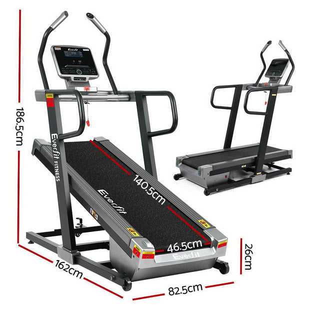Everfit Electric Incline Trainer Treadmill – Professional Home Gym Fitness Machine | -1% to 40% Incline | 4.0HP Motor | 150kg Capacity