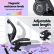 Everfit Recumbent Exercise Bike – Magnetic Cycling with Mesh Chair (120kg Capacity)