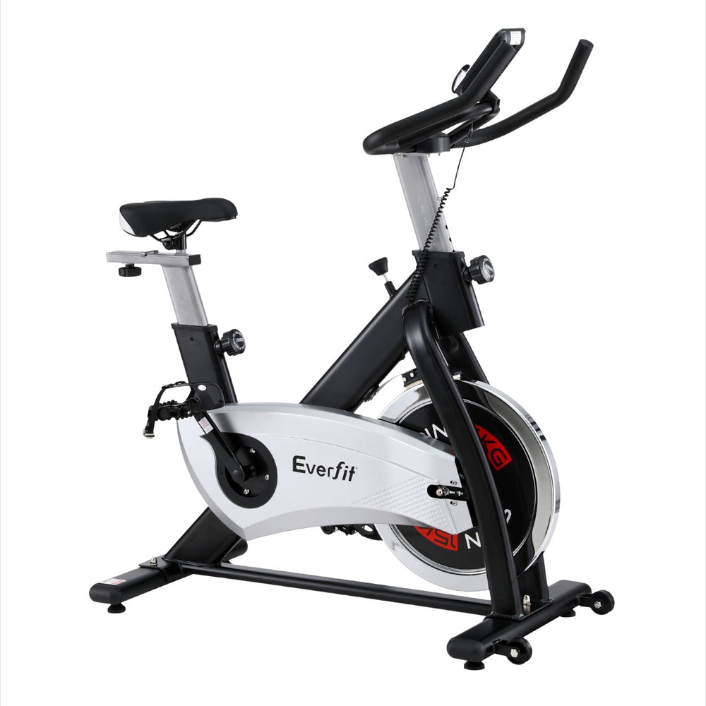Everfit 15kg Flywheel Spin Bike – Home Gym Fitness (120kg Capacity)