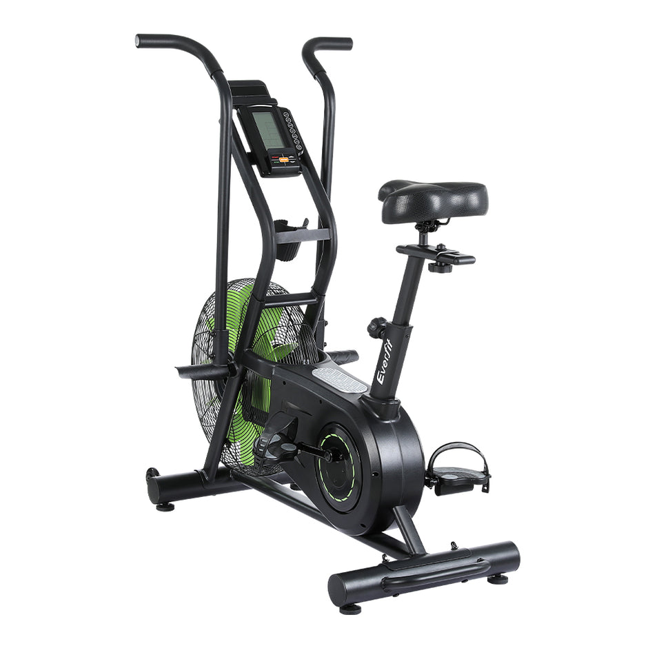Everfit Air Bike Dual Action Exercise Bike – Home Gym Cardio