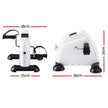 Everfit Pedal Exerciser – Mini Exercise Bike Cross Trainer (White)