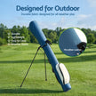 Everfit Golf Stand Bag Lightweight Sunday Pitch And Putt Bag Blue