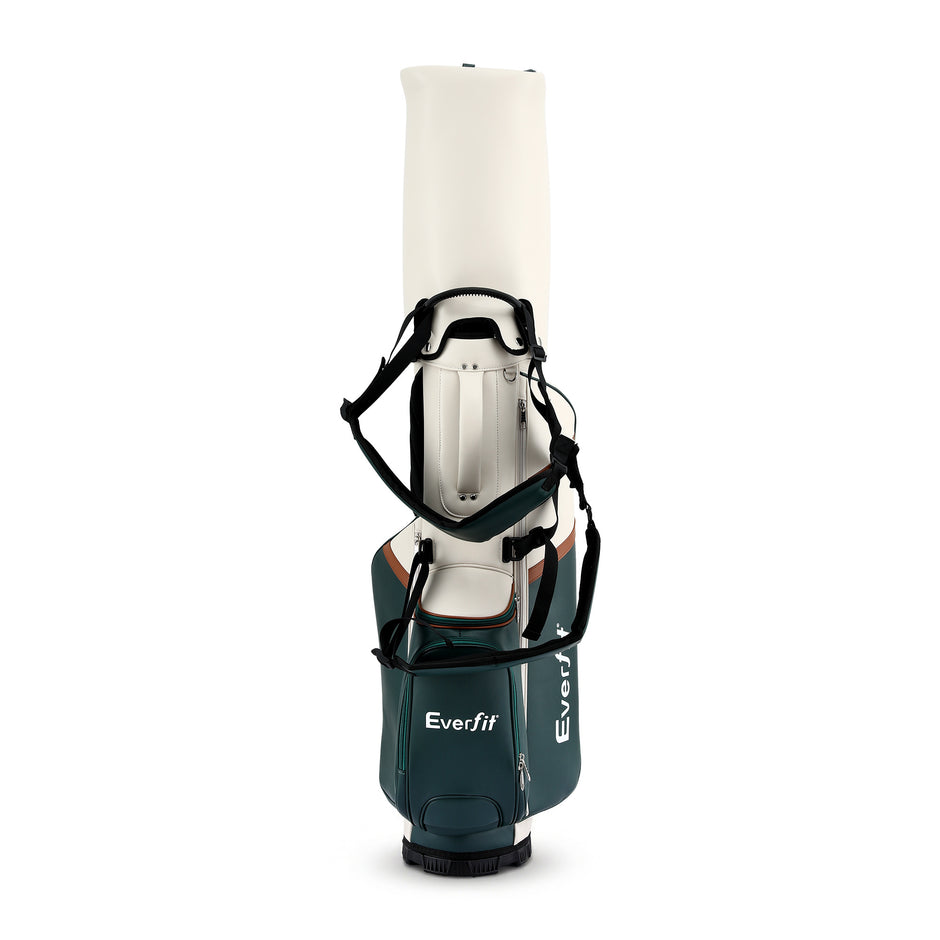 Everfit Golf Stand Bag Lightweight Carry Bag Dual Strap Club Divider