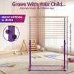 Everfit Kids Gymnastics Bar Pull Up Station Monkey Bar Adjustable Indoor Garden