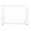 Everfit 8FT Soccer Football Goal Net UPVC Frame with PE Mesh Weatherproof Portable Goals for Backyard Training Competitive Play
