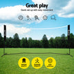 Everfit 3.6M Badminton Tennis Net Portable Volleyball Kit Adjustable Height