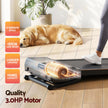 Everfit 3 in 1 Walking Pad Treadmill 20% Auto Incline Under Desk Treadmills for Home Gym With 40cm Wide Belt
