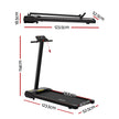 Everfit Walking Pad Treadmill 2 in 1 Foldable for Home Gym 40cm Wide Belt 12 Programs with App