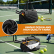 Everfit Tennis Tote Bag Gym Bag Sports Duffle Bags Holds 2 Rackets Black – view 5