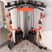 SmartFit C1 Max Multi Functional Cable Crossover Station 140kgs Pin Loaded  Machine  + Multi Func Bench+7Ft Olympic Barbell + 100kgs Weights