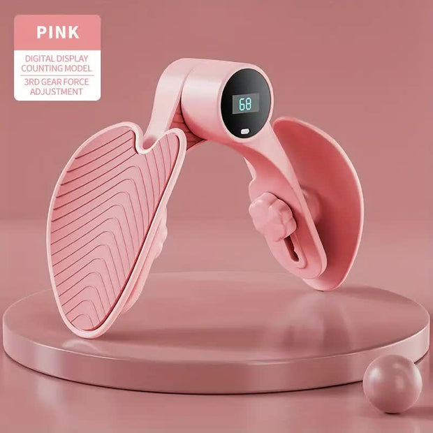 Smart Pelvic Floor Muscle Trainer For Postpartum Restoration And Leg Fitness - Multifunctional Counting Equipment For Buttocks And Thighs