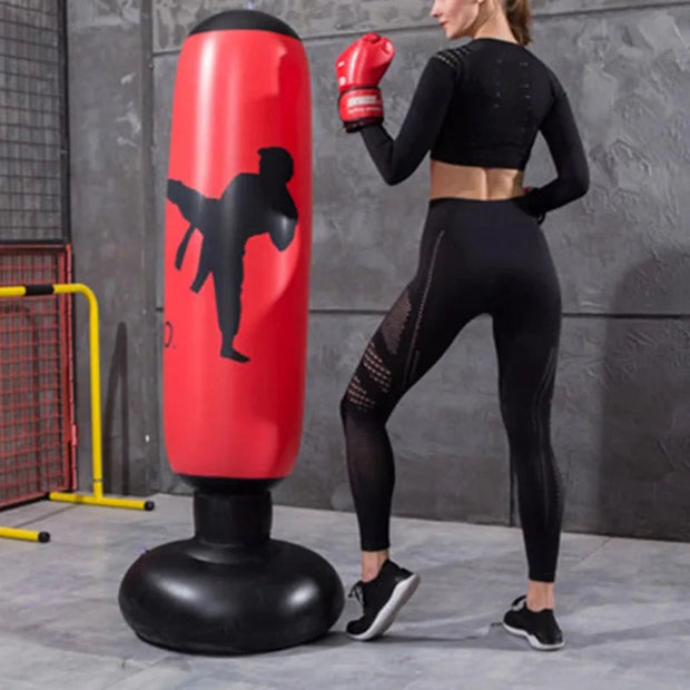 160cm Inflatable Boxing Bag for Kids and Adults