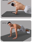 20Mm Thick Shock-Absorbing Yoga Mat