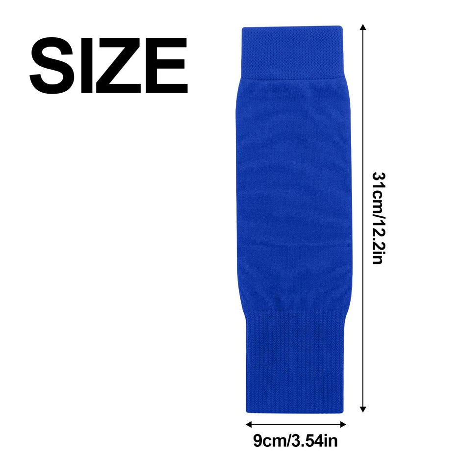 Soccer Shin Guards Sleeves Leg Socks Compatible with Football Socks for Unisex Children Youth