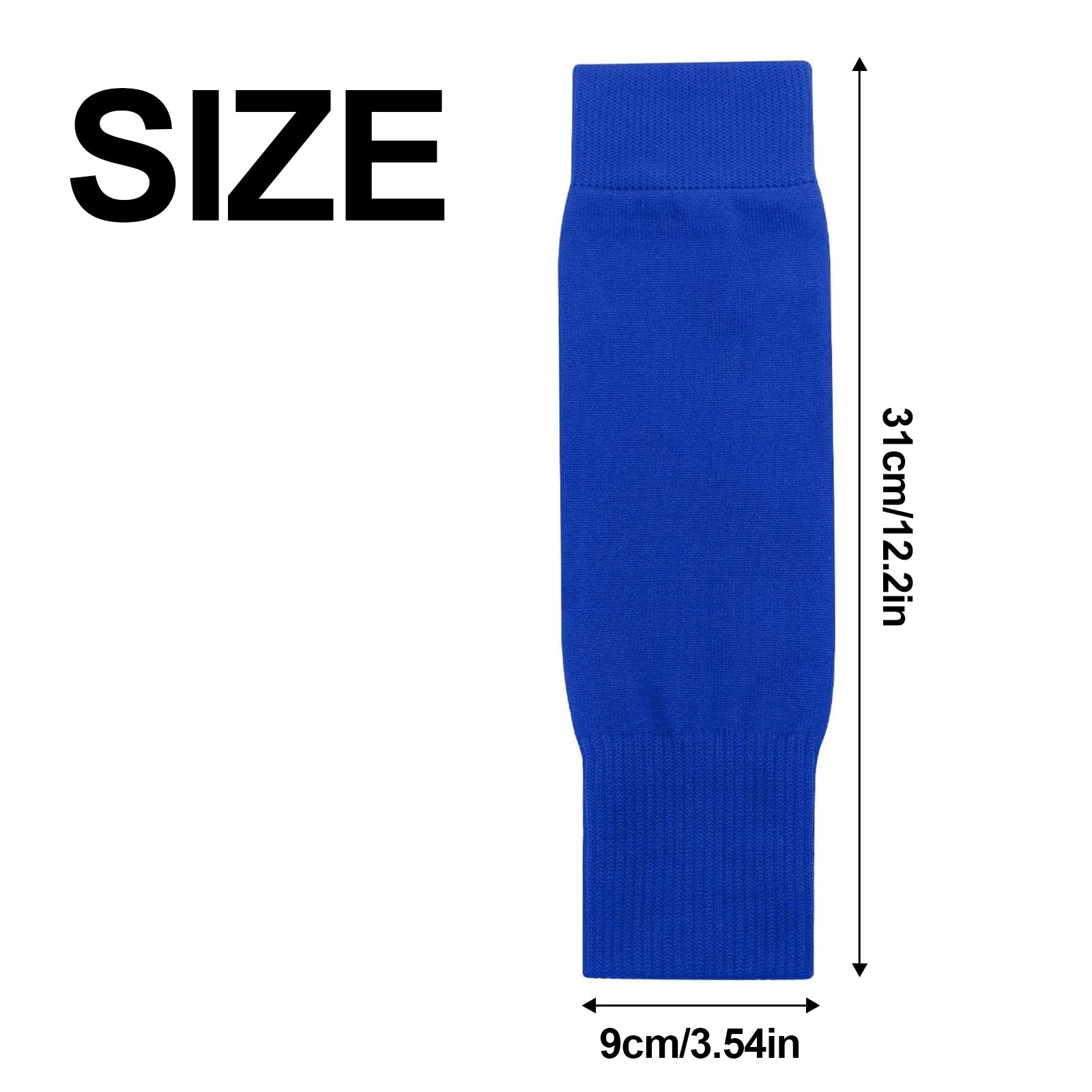 Soccer Shin Guards Sleeves Leg Socks Compatible with Football Socks for Unisex Children Youth