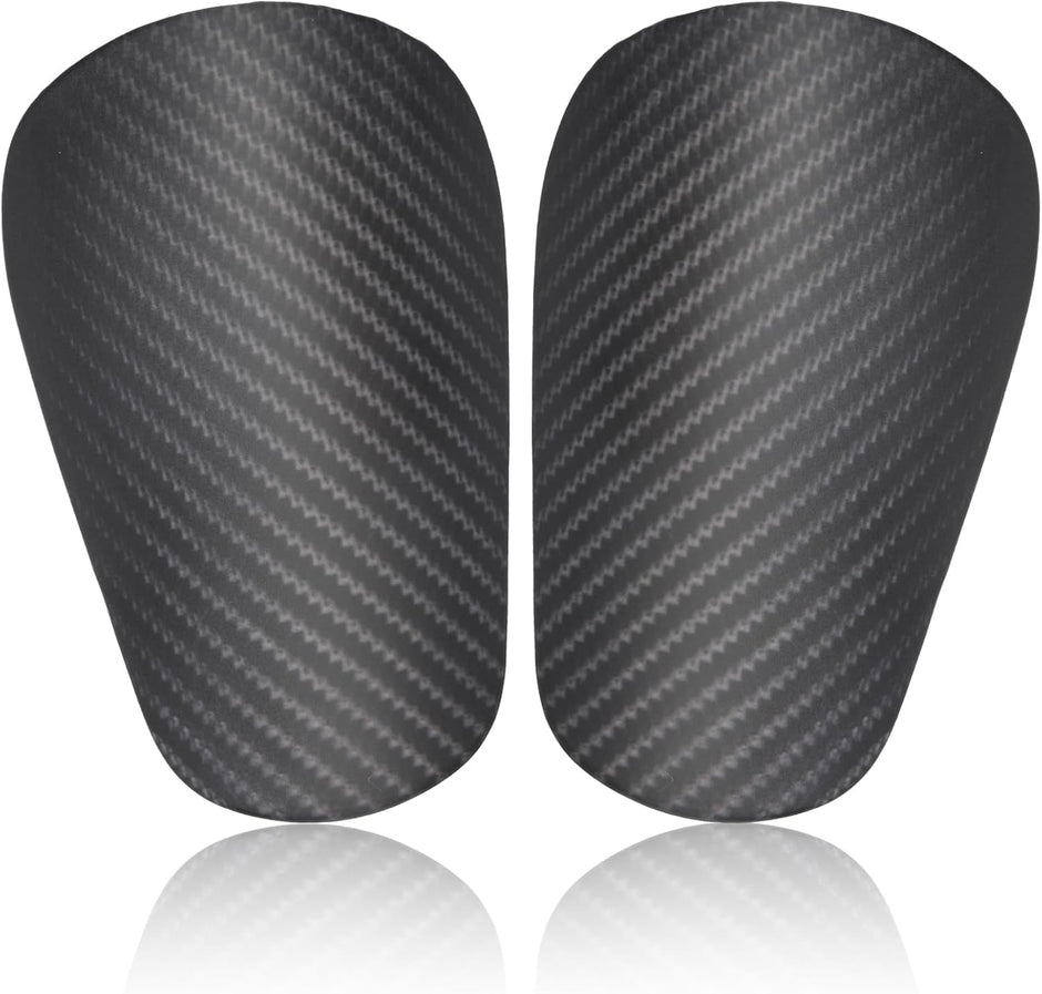 Football Shin Guards Dark Grey 9.5x4cm Youth Adult Shin Guards