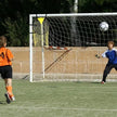 2-Pack Football Goal Training Nets, Durable Stable for Shooting Practice, Easy to Assemble Remove, Black, 7.3 x 4.1 x 3.3 ft