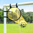 2-Pack Soccer Goal Net for Shooting Training, Portable Foldable, 6x4ft, Yellow