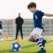 Curve Ball - football - 20 cm - curveball - curve ball soccer - curvebal - kickerball - perfect gift for children - size 4 - Blue
