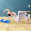 Half Round Foam Roller, Yoga Foam Roller for Pain Relieved, Muscle Massage, Physical Therapy (Blue)