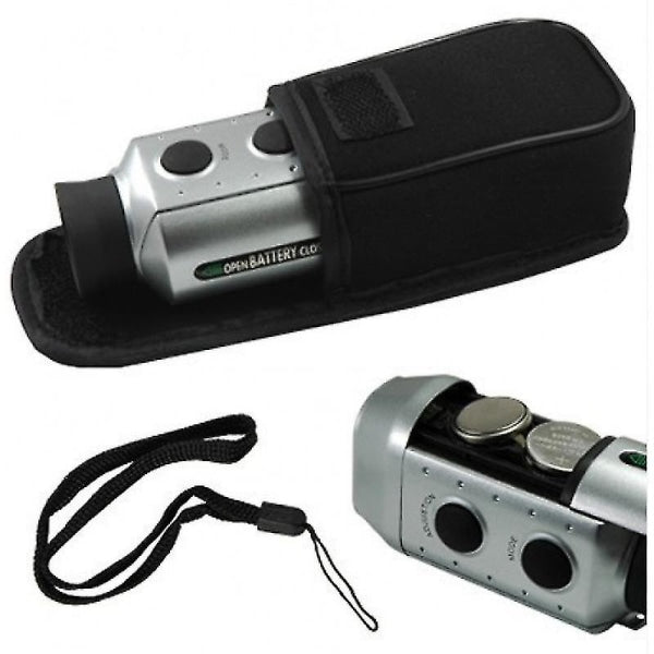 Professional Golf & Hunting Rangefinder 1100Y, 6x/7x Magnification, USB Charging, IP54, Pin Lock