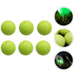 Worgeous Durable Fluorescent Golf Balls for Playing Automatic Light Absorbing Night Green 6pcs