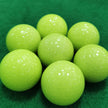 Worgeous Durable Fluorescent Golf Balls for Playing Automatic Light Absorbing Night Green 6pcs