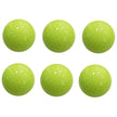 Worgeous Durable Fluorescent Golf Balls for Playing Automatic Light Absorbing Night Green 6pcs