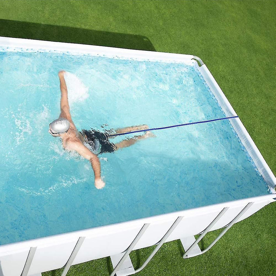 Adjustable swimming belt for pool, swimming resistance belt, swimming belt for pool hanging training, bungee swimming resistance
