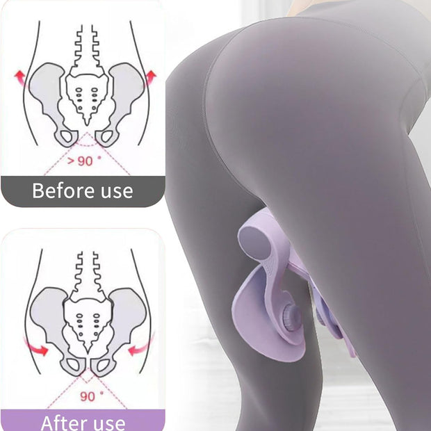 Thigh trainer pelvic floor trainer for women, hip trainer pelvic floor muscle trainer, butt trainer, for home legs, exercise equipment B