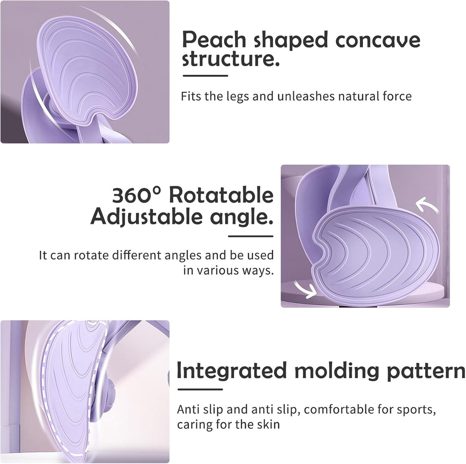 Thigh trainer pelvic floor trainer for women, hip trainer pelvic floor muscle trainer, butt trainer, for home legs, exercise equipment B