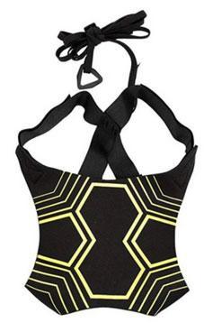 High Quality New Elastic Training Band for Football Yellow/Black 150