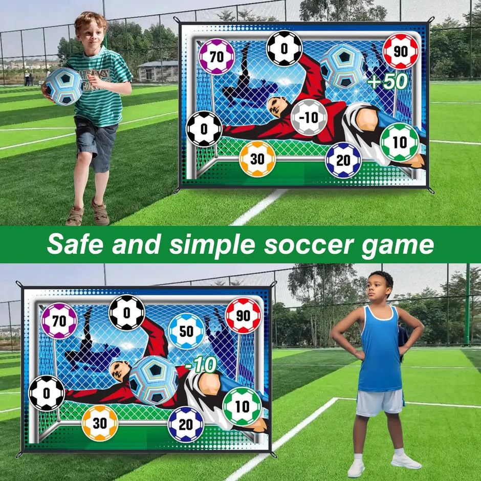 150cm Football Play Mat Set Outdoor Indoor Football Toys
