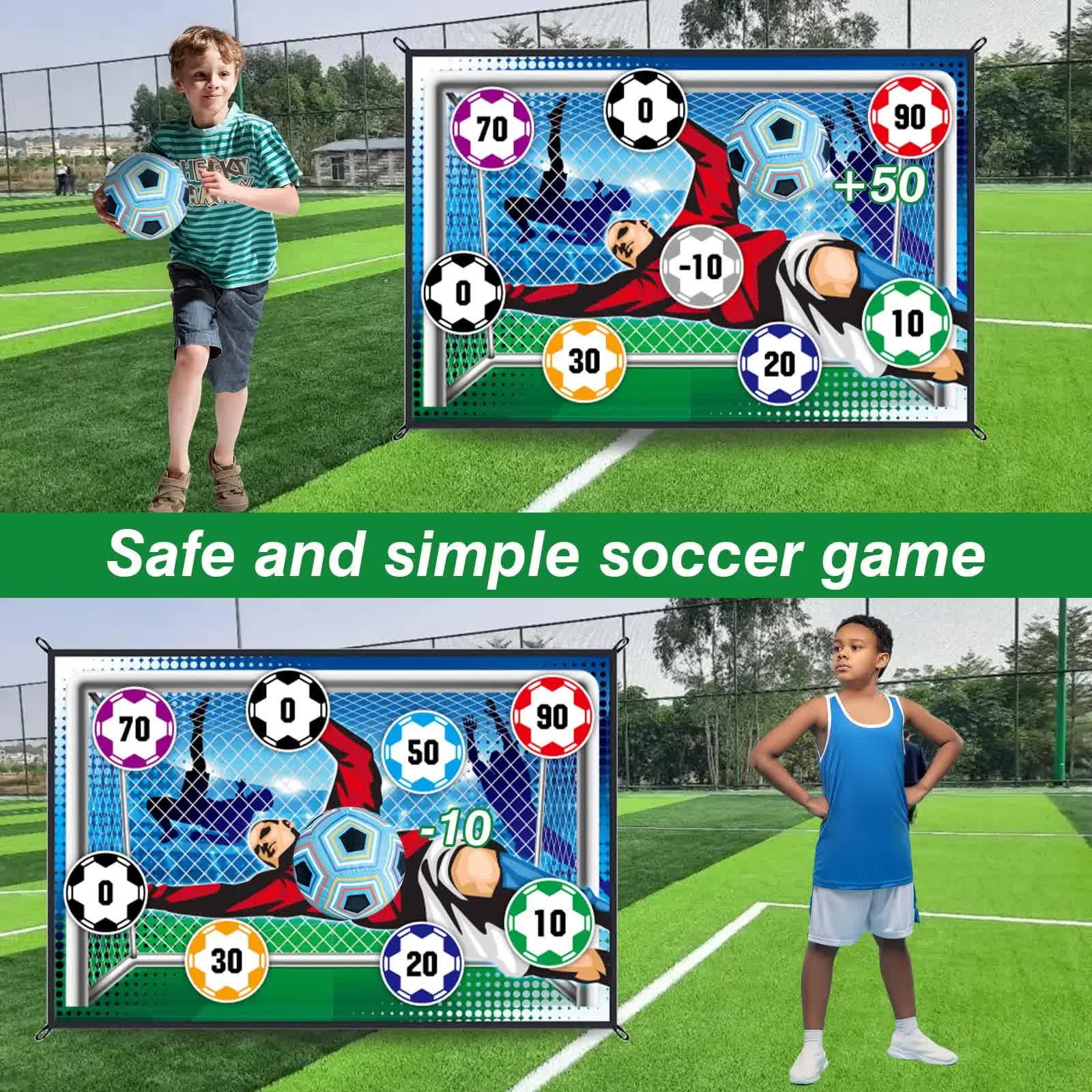 150cm Football Play Mat Set Outdoor Indoor Football Toys