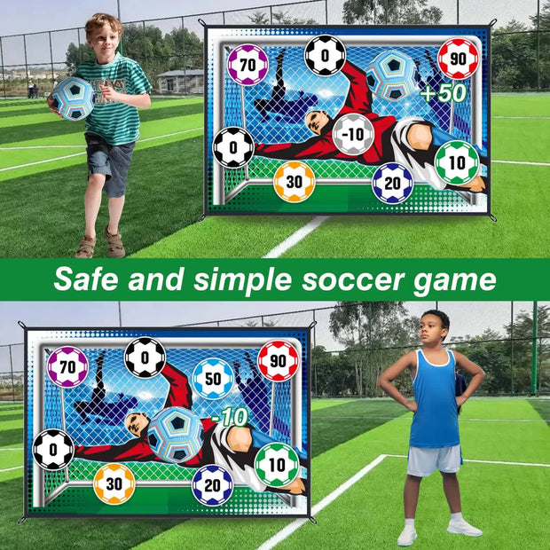 150cm Football Play Mat Set Outdoor Indoor Football Toys
