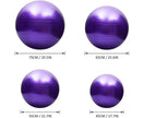 Yoga ball, anti-burst, thickened, stability, balance ball, pilates, barre, physiotherapy, exercise ball, gift, air pump