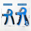 Spring Counting Hand Grip Strengthener, Heavy-Duty Gym Trainer
