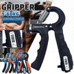 Spring Counting Hand Grip Strengthener, Heavy-Duty Gym Trainer