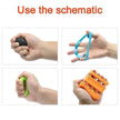 Adjustable Hand Grip Forearm Exerciser for Gym Fitness & Muscle Recovery