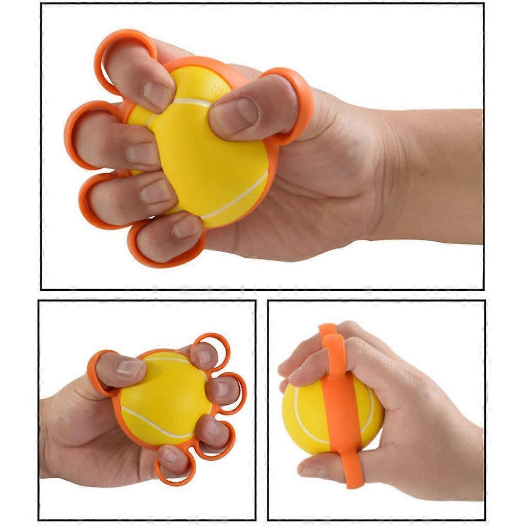 Hand Grip Strengthening Ball, Rehabilitation Finger & Muscle Trainer