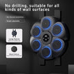 Wall Mount Boxing Machine Bluetooth Black Punch Pad + Gloves