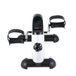 Portable Pedal Exerciser w/ LCD Monitor Tracking – Black & White
