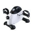 Portable Pedal Exerciser w/ LCD Monitor Tracking – Black & White